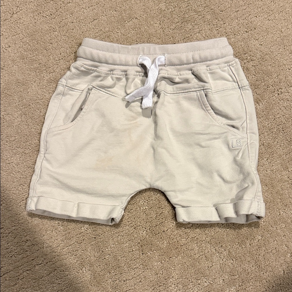 Little Bipsy Kids' Cream Shorts with Pockets